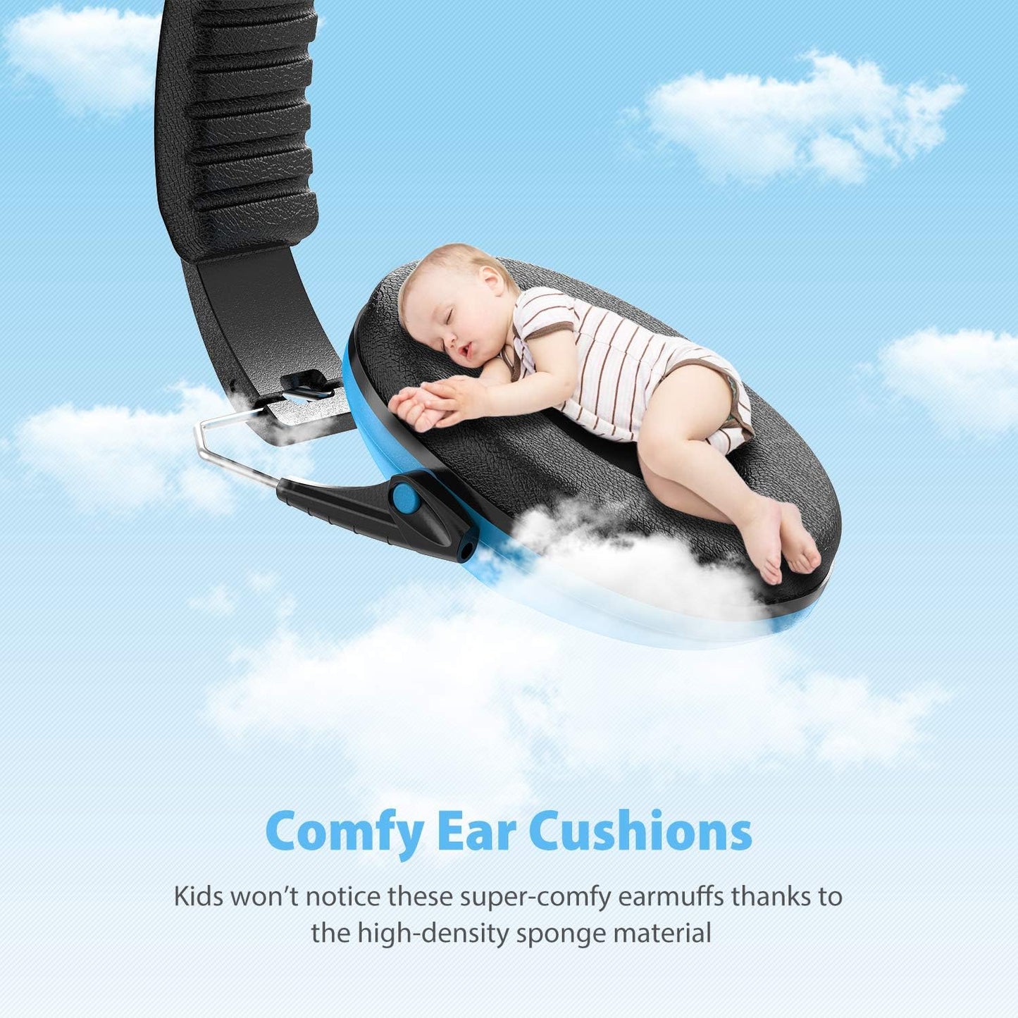 Ultimate Noise Cancelling Headphones for Kids - Adjustable Ear Muffs for Sensory Protection at Concerts, Stadium Matches, Fireworks & More!